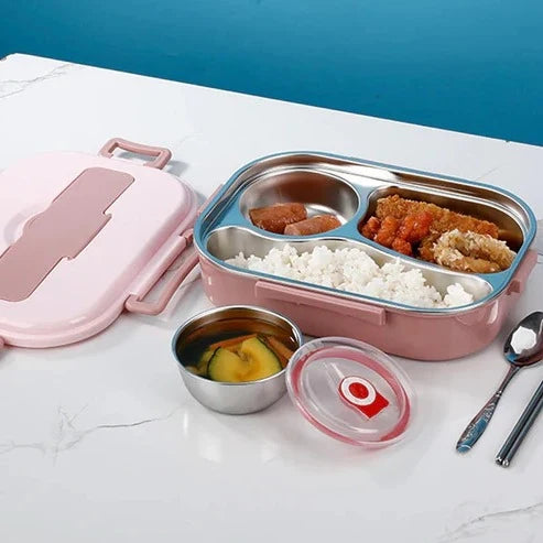 Bento Lunch Box Insulated & Leakproof Divided Compartments