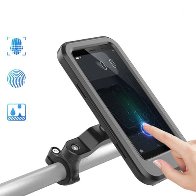 Bicycle Phone Mount Waterproof Touchscreen 5000mAh