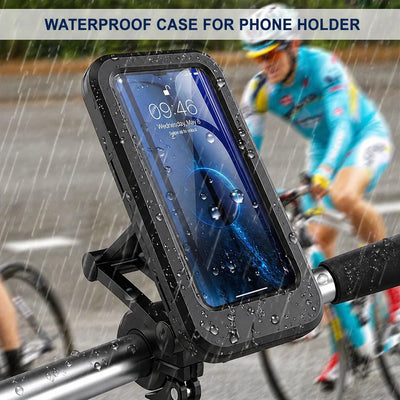 Bicycle Phone Mount Waterproof Touchscreen 5000mAh