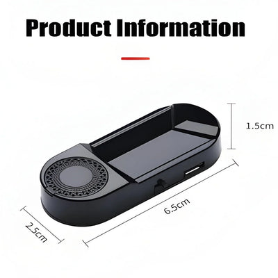 Bicycle Radar Detector Solar-Powered Multi-Mode LED