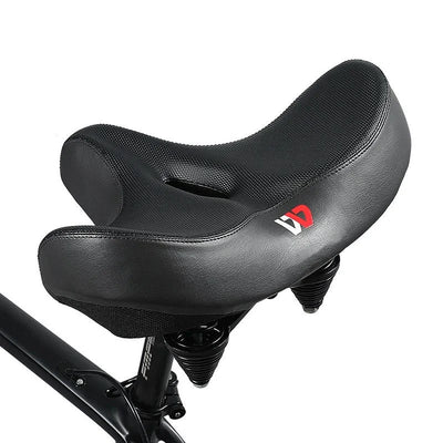 Bicycle Saddle Extra Wide Cutout Shock-Absorbing