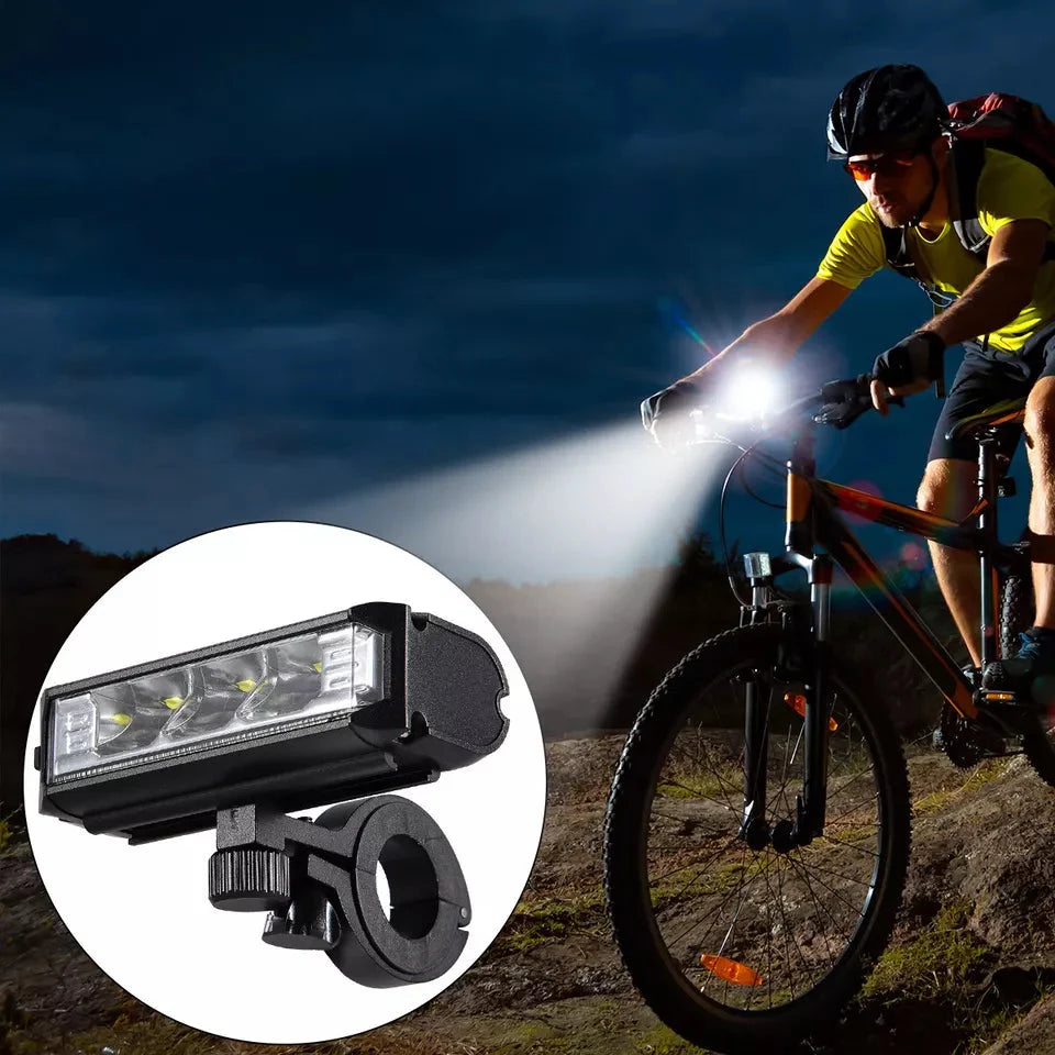 Bike Light USB-C Rechargeable Quick-Attach Mount Weather-Resistant
