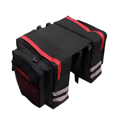 Bike Pannier Bag Double-Side 5.3 Gallon Weather-Resistant
