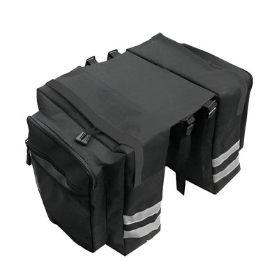 Bike Pannier Bag Double-Side 5.3 Gallon Weather-Resistant