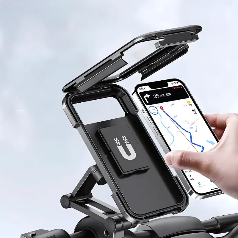 Bike Phone Holder Waterproof Touch Window & 360° Rotation