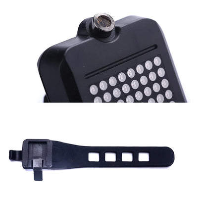 Bike Tail Light Motion-Activated Turn Signals & Brake Alerts