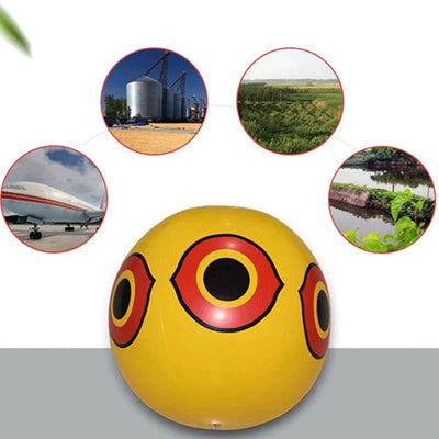 Bird Deterrent Balloon Tear-Resistant PVC Reflective Predator Eye Pattern