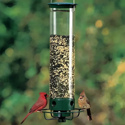 Bird Feeder Squirrel-Resistant Spinning Perch Weather-Resistant