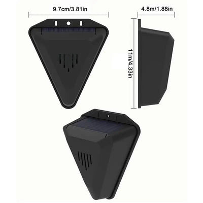 Bird Repeller Solar-Powered Automatic 13 Predator Calls