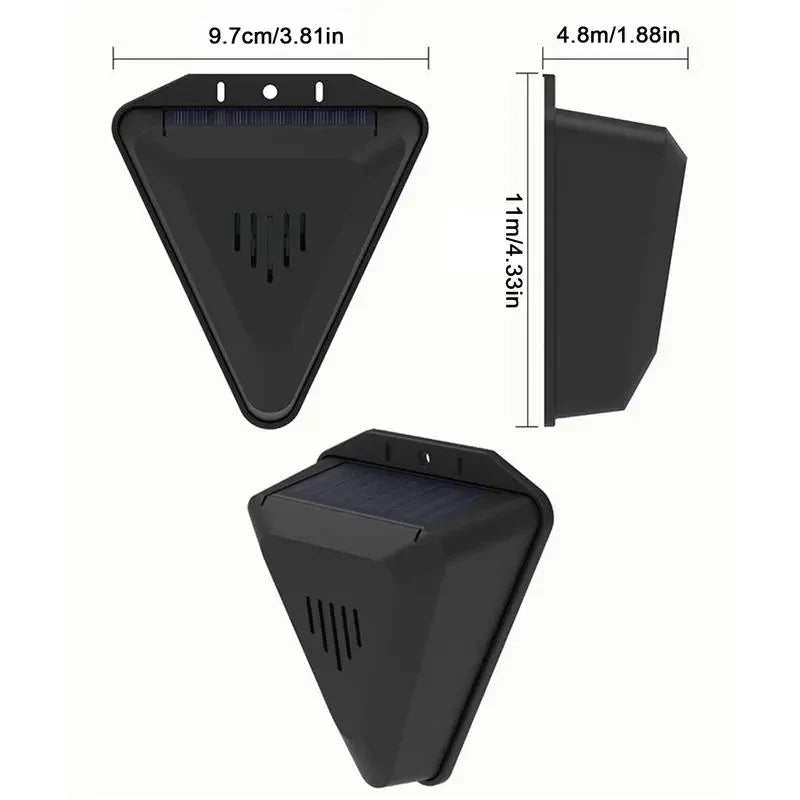 Bird Repeller Solar-Powered Automatic 13 Predator Calls