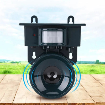 Bird Repeller Solar-Powered Motion-Activated Sound Weather-Resistant