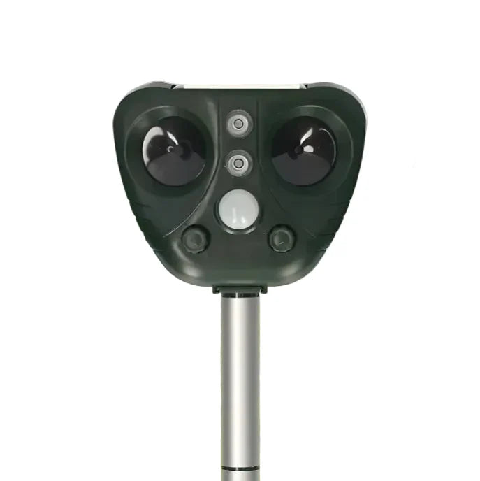 Bird Repeller Solar-Powered Ultrasonic Five Adjustable Modes