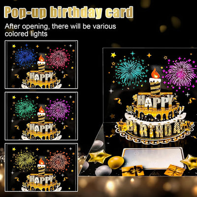 Birthday Card 3D Pop-Up & Music