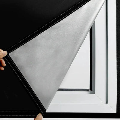 Blackout Window Film Static Cling & Reusable