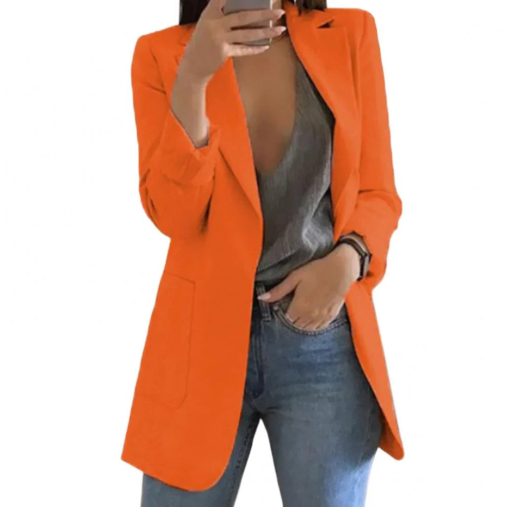 Blazer Longline Wool Lightweight Regular Fit