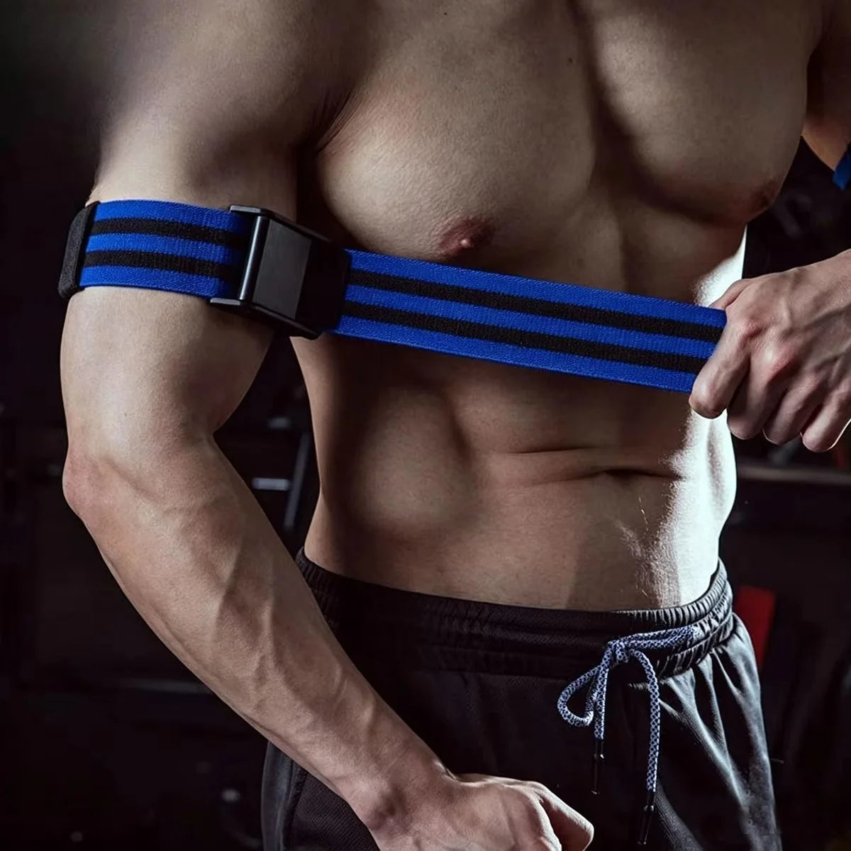 Blood Flow Restriction Bands Adjustable Buckle & Retaining Ring
