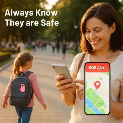Bluetooth Tracker Compact Design Real-Time Out-of-Range Alerts