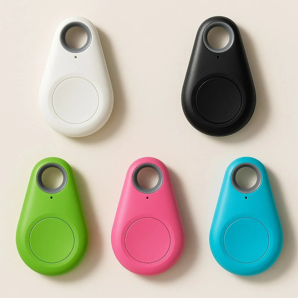 Bluetooth Tracker Compact Rechargeable Subscription Free Set of 2