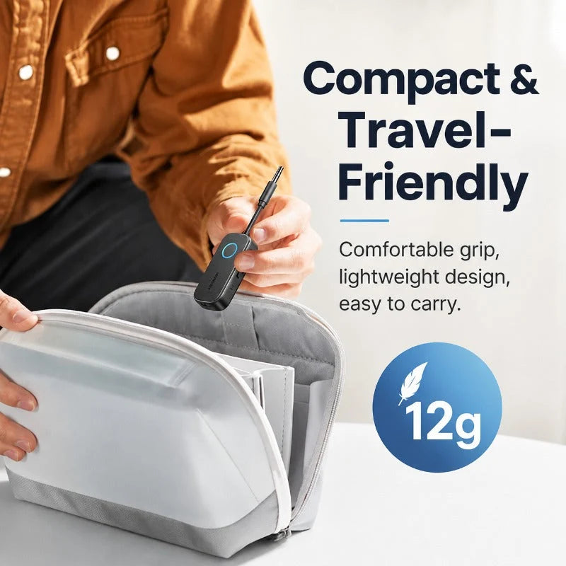 Bluetooth Transmitter & Receiver Compact 2-in-1