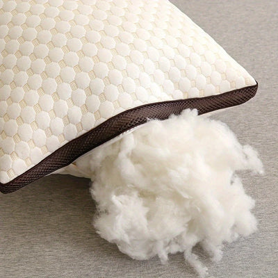 Body Pillow 3D Knit Washable Cover & Hypoallergenic Filling