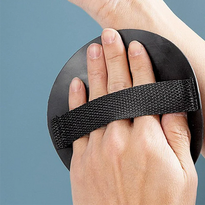 Body Scrub Sponge Exfoliating Handle Strap Three Textures