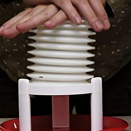 Boiled Egg Peeler Press-and-Release Compact Design