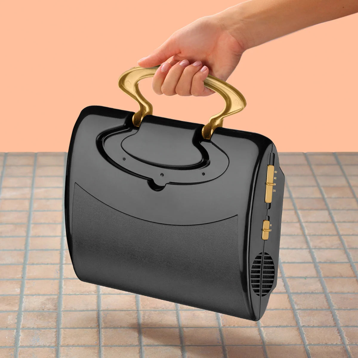 Bonnet Hair Dryer Ionic Technology Four Heat Settings Soft Expanding Hood