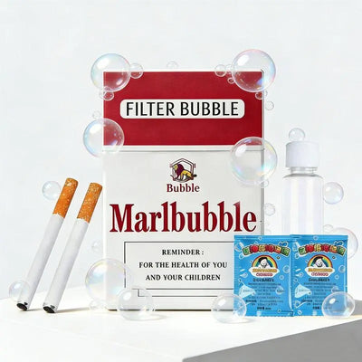 Bubble Blower Toy Cigarette-Inspired Portable Bubble Kit