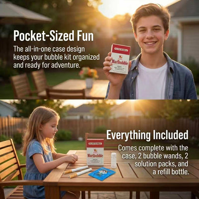 Bubble Blower Toy Cigarette-Inspired Portable Bubble Kit