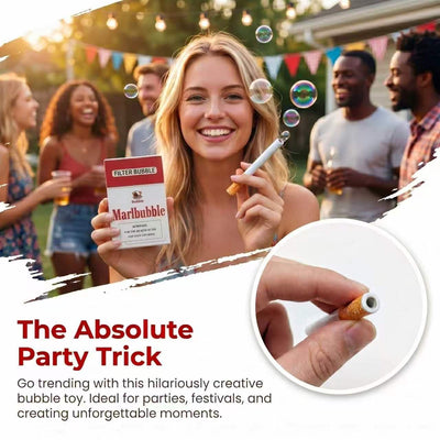 Bubble Blower Toy Cigarette-Inspired Portable Bubble Kit