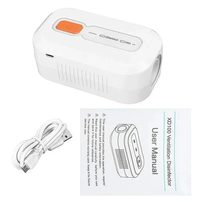 CPAP Cleaning Device Hands-Free Preset Cycle USB Rechargeable