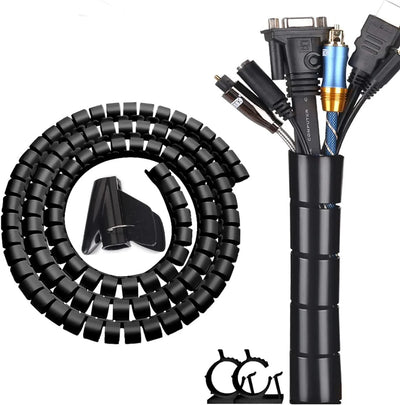 Cable Sleeve Expandable Coil & Spring-Loaded Tool
