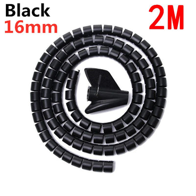 Cable Sleeve Expandable Coil & Spring-Loaded Tool