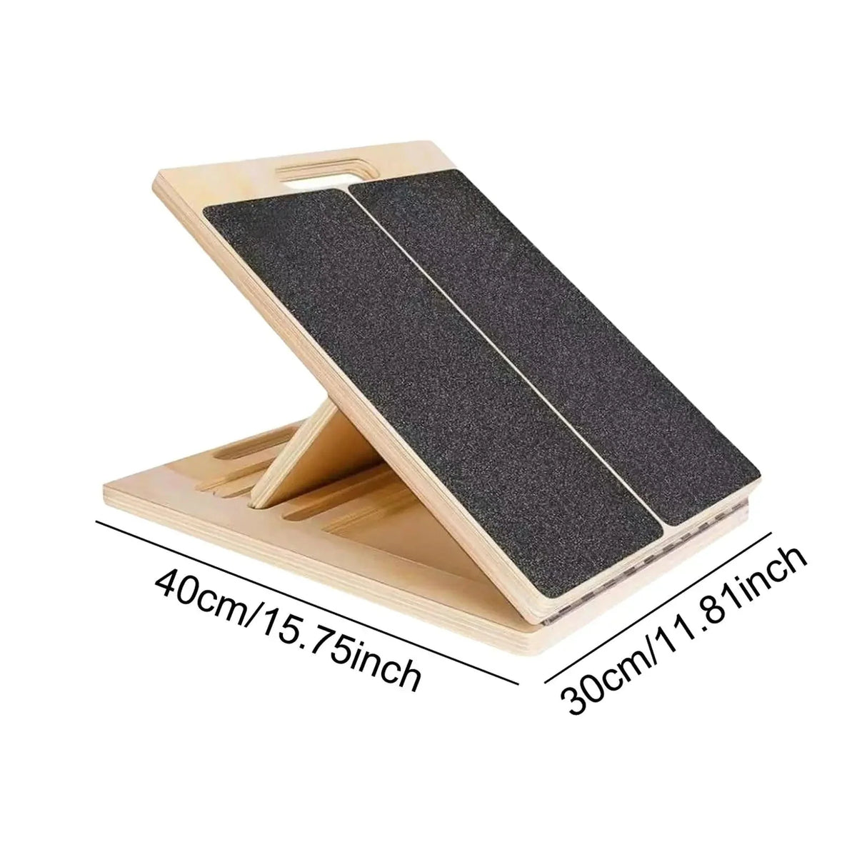 Calf Stretch Board Adjustable Angles Textured Non-Slip