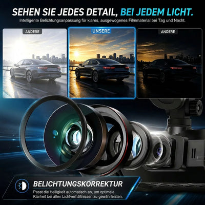 Car Dash Camera 4-Channel 1920P Night Vision