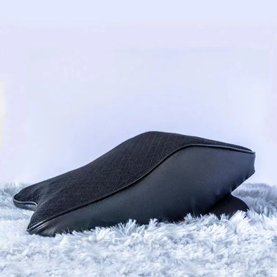 Car Headrest Neck Cushion Ergonomic Support Removable Washable Cover