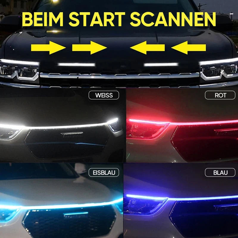 Car Hood LED Strip Flexible Waterproof & Self-Adhesive
