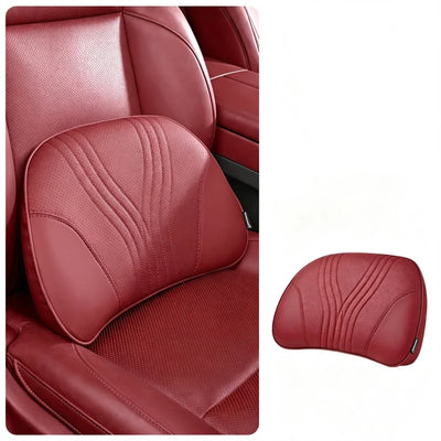 Car Neck Pillow Ergonomic Contour Adjustable Strap
