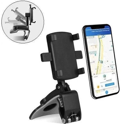 Car Phone Holder 360 Degree Rotation & Multi-Mount