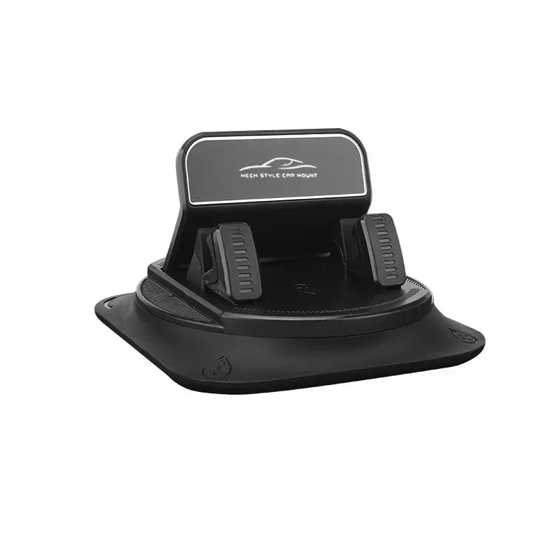 Car Phone Holder Weighted Slip-Resistant Base 360° Rotation