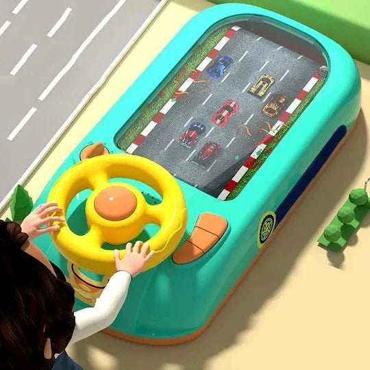 Car Racing Track Toy 200+ Levels Steering Wheel Control