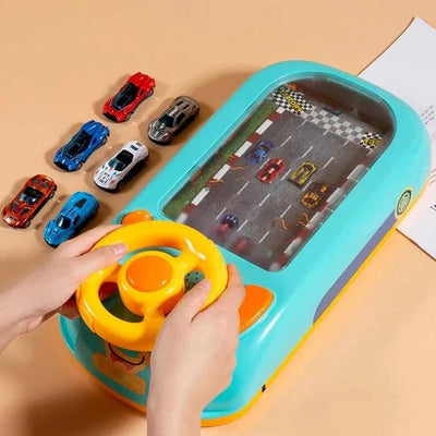 Car Racing Track Toy 200+ Levels Steering Wheel Control