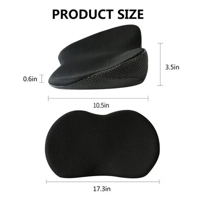 Car Seat Cushion 3.5 Inch Height Boost Removable Cover