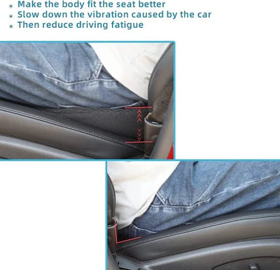 Car Seat Cushion 3.5 Inch Height Boost Removable Cover