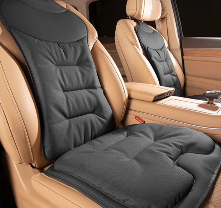 Car Seat Cushion Integrated Lumbar Support For Driving Comfort