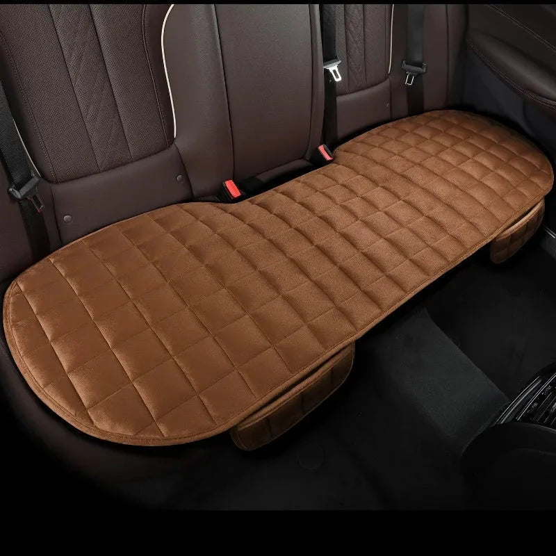 Car Seat Cushion Velvet Cotton Non-Slip Backing