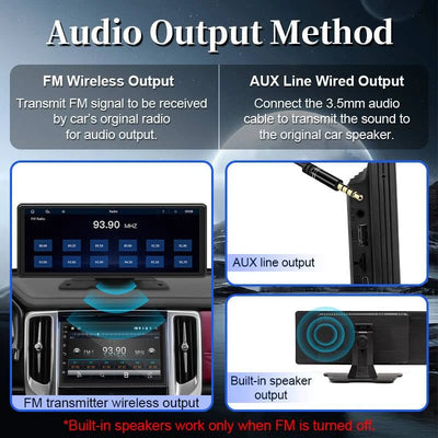 Car Stereo 10.26-Inch Touchscreen Wireless Pairing Backup Camera