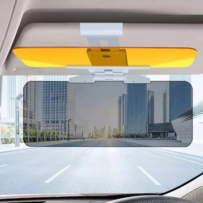 Car Sun Visor Extender Polarized Lens 180° Adjustable Clip-On Attachment