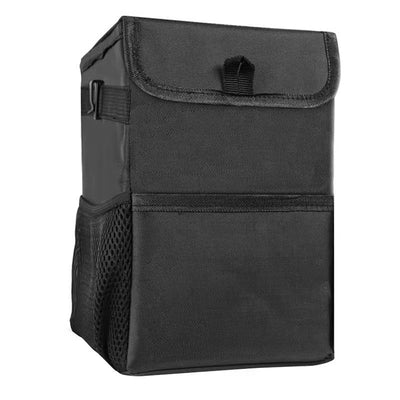 Car Trash Can Leakproof Lining & Concealing Lid