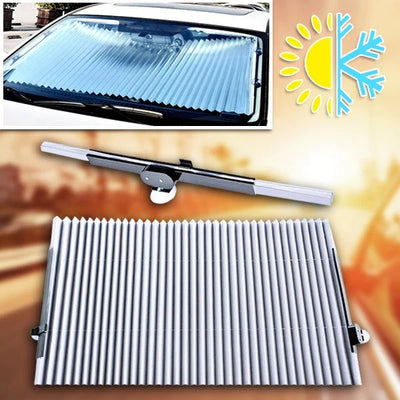 Car Window Sunshade Reflective UV-Blocking Tool-Free Setup